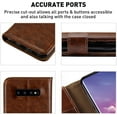 thumbnail image 5 of Galaxy S10+ Plus Wallet Case,6.4-inch, MONASAY[Included Screen Protector] Flip Folio Leather Cell Phone Cover, 5 of 5