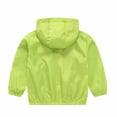 thumbnail image 5 of Posijego Toddler Kids Sun Protection Jacket Spring Summer Long Sleeve Hooded Full Zip Jackets for Outdoor, 5 of 5