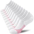 thumbnail image 1 of Calcetines Cuangya No Show Athletic acolchados, 5 pares, 1 of 5