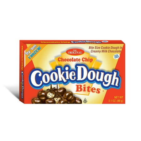 Cookie Dough Bites, Chocolate Chip, 3.1 Ounce (Pack of 12) 3.1 Ounce (Pack of