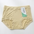 thumbnail image 4 of Underwear, modal high waisted underwear, 7A grade pure cotton antibacterial crotch underwear, seamless hip triangle pants, women's underwear, 3-piece set, 4 of 9