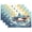 A924, variant on Ryvnso Placemats Set of 4 Shark in Ocean Dining Mats Heat-Resistant Non-Slip Washable Table Mat