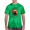 thumbnail image 2 of Wild Bobby, Firey Flaming Skull, Pop Culture, Tie-Dye Tees, Spiral Kelly, Medium, 2 of 3