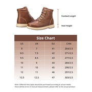 CAMEL Mens Hiking Snow Boots Mid Calf Winter Boots Waterproof Outdoor Boots