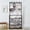 Black, variant on Entryway Coat Rack, Versatile Hall Tree with Shoe Bench Storage Organize, Freestanding Coat Rack and Shoe Shelf Bench, for Living Room Bedroom Hallway Office, Black