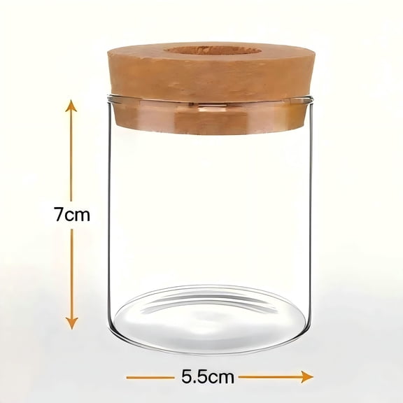 Borosilicate Glass Diffuser Bottles with Cork Lids Empty Containers for Aromatherapy Diffusers Home Fragrance