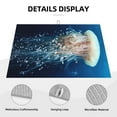 thumbnail image 4 of Bingfone White Jellyfish Dansing In The Ocean ,18" X 24"Dish Drying Mat For Kitchen Counter,Ultra Absorbent Microfiber, 4 of 9