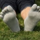 thumbnail image 5 of Calcetines deportivos casuales de primavera y verano para hombre, calcetines de malla transpirables con puntera, calcetines cortos de algodón cómodos con puntera para hombre, 5 of 6
