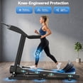 thumbnail image 4 of Simpfree 4.5HP Auto Incline Treadmill 400lbs Capacity,8.5MPH Portable Treadmill,12+3 Programs, 4 of 7