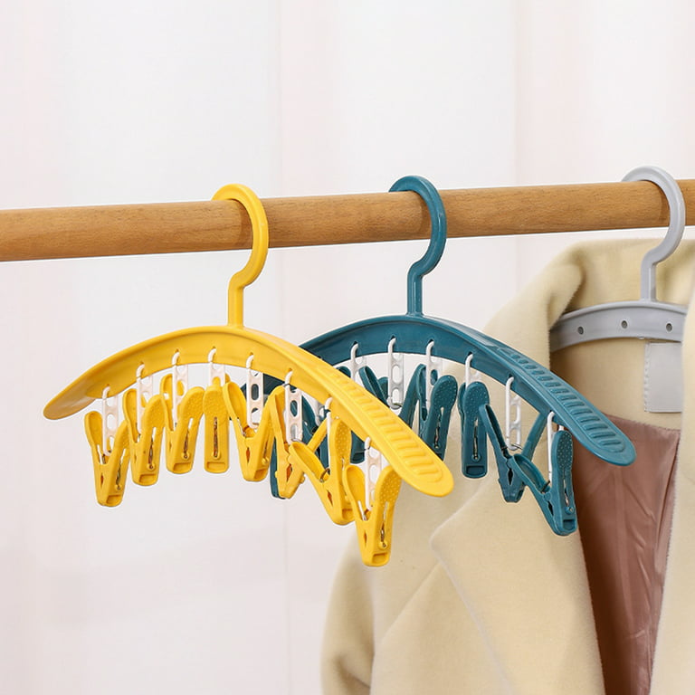Legging Organizer for Closet-Pants Hangers Space Saving with Clips