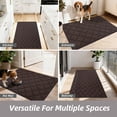 thumbnail image 4 of JAATOP Doormat Indoor 20"x 32", Non Slip Entryway Rugs Washable Welcome Mat for Inside, Front Door Mat for Entrance, Dirt Trapper, Brown, 4 of 10