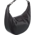 thumbnail image 3 of Longchamp Le Pliage Xtra Leather Shoulder Bag, Black, 3 of 4