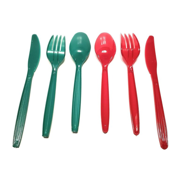 Buy Wholesale QI003831 Reusable Cutlery Set of 4 Plastic Plates