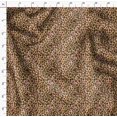thumbnail image 4 of Soimoi Orange polyester Crepe Fabric Leopard Animal Skin Print Sewing Fabric Yard 52 Inch Wide, 4 of 6