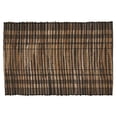 thumbnail image 1 of SARO Napperons Jacinthe d'Eau Oblongue 14 x 20 Po. avec Design Rayé Noir - Ensemble de 4, 1 of 1