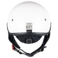 thumbnail image 4 of Medio casco de moto VCOROS VHF04 Gloss White L DOT, 4 of 8