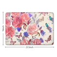 thumbnail image 5 of Pioneer Flower Floral Print Flannel Non Slip Door Rugs,Washable Door Mats Indoor,Decorative Door Mats,Dirt-Resistant and Absorbent Doormat for Entrance,Bedroom,Kitchen,Bathroom,23.5"x16", 5 of 5