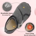 thumbnail image 5 of JOINFREE Women's Slippers Wide Adjustable Non-Slip House Shoes Indoor Outdoor, 5 of 7