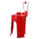 thumbnail image 3 of Dispensador de refrescos 3X Dispensador de bebidas Dispensador de agua, Rojo, 3 of 4