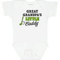 thumbnail image 3 of Inktastic Great Grandpas Little Caddy with Golf Club and Ball Boys or Girls Baby Bodysuit, 3 of 5