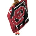 thumbnail image 5 of The Northwest Group  Oklahoma Sooners 46" x 60" Dimensional Micro Raschel Plush Throw Blanket, 5 of 5