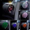 thumbnail image 2 of Cubierta de botón de motor de coche, cubierta Universal de diamantes de imitación de cristal, decoración Interior, 2 of 5