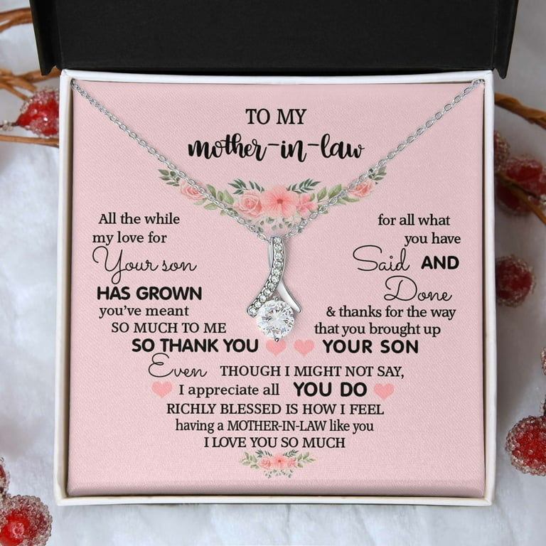 LEJIAJINW Mother in Law Gifts for Mom, Gifts for Mother in Law, To My  Mother in Law Gifts, Best Moth…See more LEJIAJINW Mother in Law Gifts for  Mom