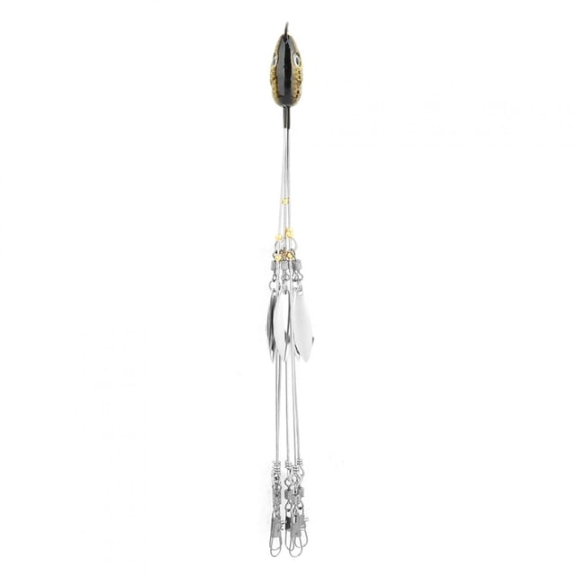 Aparejo de Pesca Jig Head 5 Brazos YUNYI BRAND Amarillo