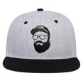 thumbnail image 1 of Gorra de béisbol TANGJMXG con bigote de ala plana para hombre, 1 of 4