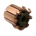 thumbnail image 2 of MYG 1Pcs 10.4 x 4 x11.6（12) mm 8P Teeth Copper Hook Type Electrical Motor Commutator, 2 of 8