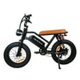 thumbnail image 3 of 1000W 28mph Moutain Ebike,Electric Bike for Adults, 48V 18.2AH 20" Fat Tire Electric Bicycle Full Suspension UL2849, 3 of 9