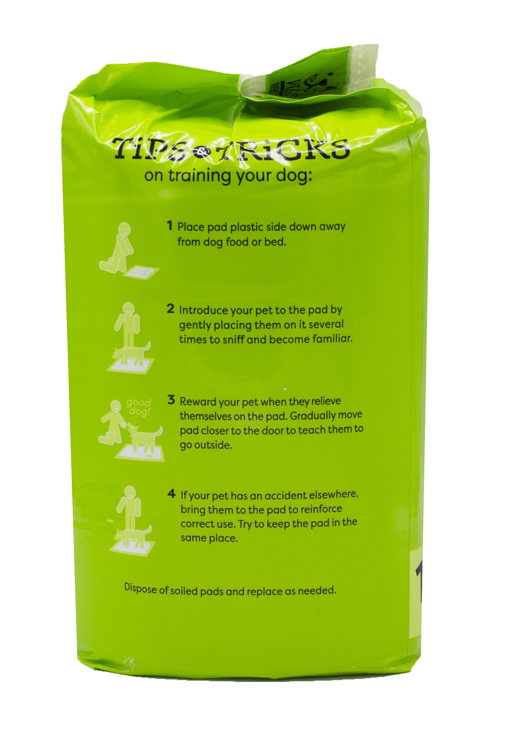 Wags & Wiggles 21" x 21" Training Pad - 100 Pack