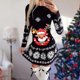 thumbnail image 2 of Vestidos de Navidad Para Mujer Moda Otoño E Invierno Manga Larga Navidad Impreso Cuello Redondo Vestidos Largos Odeerbi ODB198519, 2 of 5