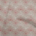 thumbnail image 1 of oneOone Cotton Flex Red Fabric Leaves Sewing Craft Projects Fabric Prints By Yard 40 Inch Wide, 1 of 5