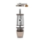 thumbnail image 2 of Yuarrent Molinillo de café portátil Manual Universal, fresadora desmontable, máquina de molienda de bebidas ajustable de 5 velocidades, para viajar Juegos de servir café y té Plata Yuarrent HA060736-01B, 2 of 6