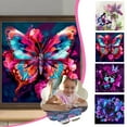 thumbnail image 4 of 5D Butterfly Diamond-Art Painting Art Kits DIY Home Decor Hot H0 E8A5, 4 of 7