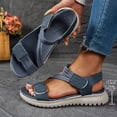 thumbnail image 5 of Dakaela Women's Walking Sandals Strappy Summer Hiking Sport Shoes Athletic Workout Gym Slip on Sneakers with Arch Support Size 7.5, 5 of 7