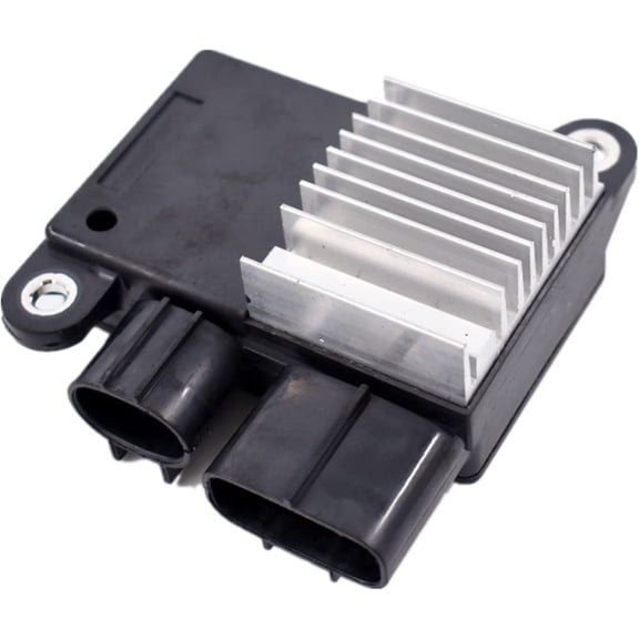 munirater Cooling Fan Control Unit Module Replacement for Toyota Corolla Matrix Mazda5 CX-7 89257-12010 Black