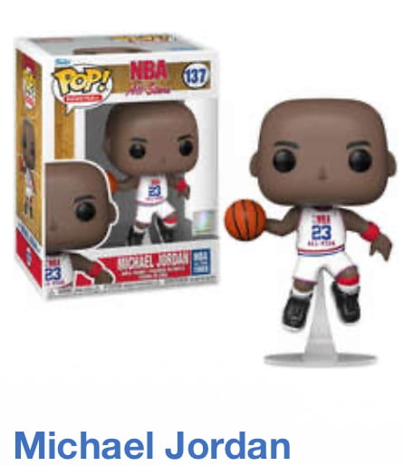Funko Pop Michael Jordan 137 Vinyl Figure NBA All-Stars