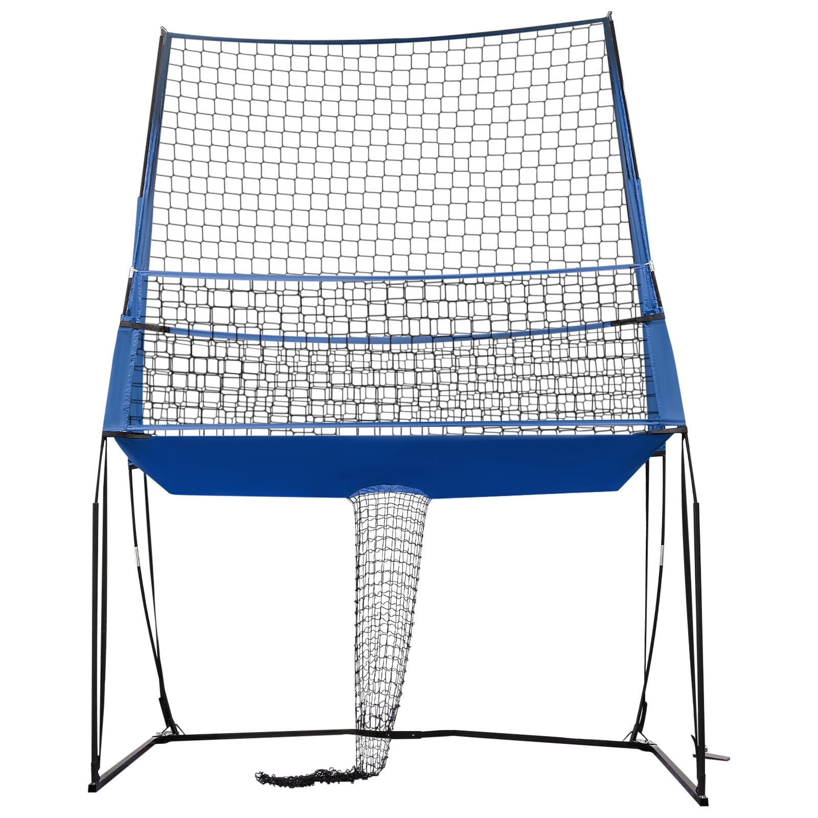 Volleyball Spike Trainer for Indoor and Outdoor - Volleyball Training Equipment Net, 8 X 11 FT Adjustable Volleyball Practice Net Station, , Perfect for Team or Solo Training, Home Volleyball Net