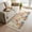Light Yellow, variant on Bathroom Rug 2'x 3', Happy Birthday Woven Cotton Washable Rug with Tassels, Colorful Balloon Ribbon Cake Non Slip Front Door Mat for Entrance, Doorway, Hallway, Laundry Room
