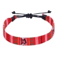 thumbnail image 1 of 1PC Color Cuerda Tejida Pulsera Ajustable Boho Surfer Pulsera para Hombres Mujeres Cuerda Delgada Cuerda Hecha a Mano Playa Pulsera Colorida Pulsera Bohemia, 1 of 4