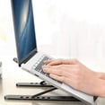 thumbnail image 2 of Soporte INF para Laptop Dobr vel y Ajust vel em Preto 11-15,6 '', 2 of 5