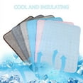 thumbnail image 4 of 2Pcs Portable Pet Cooling Mat - Breathable Summer Cool Pad for Dogs & Cats | Machine Washable, Foldable Design for Travel & Home Use, 4 of 7