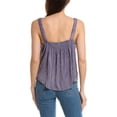thumbnail image 2 of SOCIALITE Women's Purple Elise Hammered Satin Tank, XS, 2 of 2