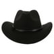 thumbnail image 5 of Sombrero de vaquero para mujer y hombre, sombrero de vaquera occidental, sombrero para exteriores, sombrero de fiesta, accesorio para fotos, 5 of 5