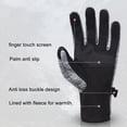 thumbnail image 5 of Men Winter Riding Gloves Fleece insulation Windproof Warm Gloves for Cycling Motorcycles Outdoor Cold Weather, 5 of 6
