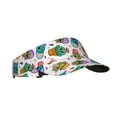 thumbnail image 2 of Yiaed Cactus And Insects Print Sport Sun Visor Hats Adjustable Empty Top Baseball Cap Cotton Ball Caps for Women and Men, 2 of 5