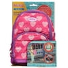 Nuby Baby Girls' Quilted Backpack With Removable Harness