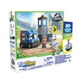 thumbnail image 1 of Tile Town Jurassic World Dino Rescue Magnetic Tiles Playset, 1 of 7